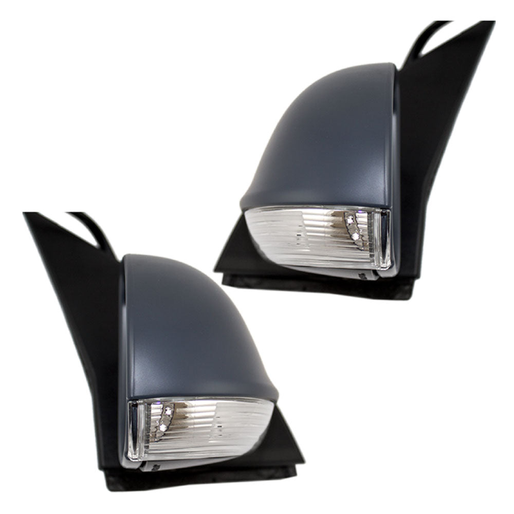 Power Mirror for 2006 Golf Turn Signal Indicator Heated for 2006-2009 Rabbit for 2007-2009 GTI 1K1857507DC9B9 Set VW1320124