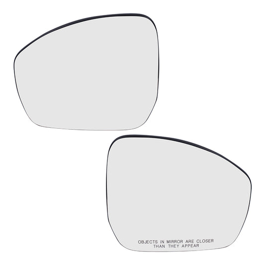 Mirror Glass with Base for 2014-2016 LR4 Heated for 2017-2023 Discovery LR045155 Set