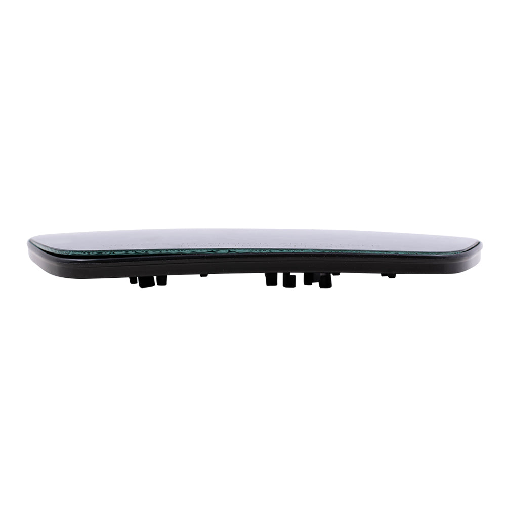 Brock Replacement Passenger Mirror Glass with Base Heated Compatible with 2012-2019 Range Evoque