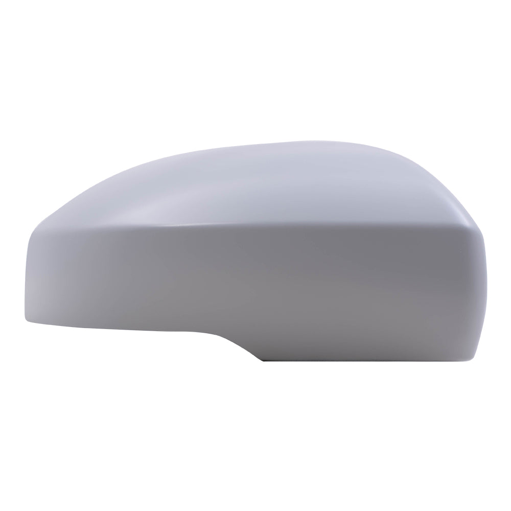 Brock Aftermarket Replacement Driver Left and Passenger Right Door Mirror Cover Paint To Match Gray Set Compatible With 2013-2021 Land Rover Range Rover