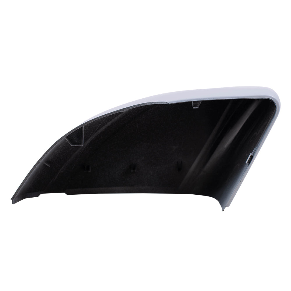 Brock Aftermarket Replacement Driver Left and Passenger Right Door Mirror Cover Paint To Match Gray Set Compatible With 2013-2021 Land Rover Range Rover