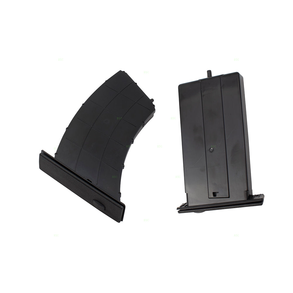 Brock Replacement Pair Front Cup Dashboard Holders Compatible with 2004-2010 5 Series E60 E61 & M5