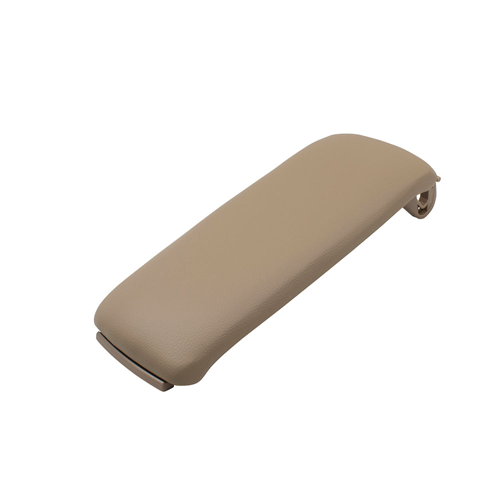 Brock Replacement Beige Leatherette Center Console Lid Armrest Cover Compatible with A4 A6 S4 RS4 S6 8E0864245A17C