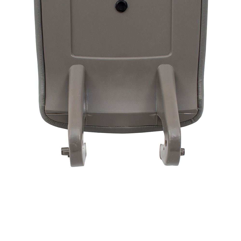 Brock Replacement Gray Leatherette Center Console Lid Armrest Cover Compatible with A4 A6 S4 RS4 S6 4B086424 M9VQ