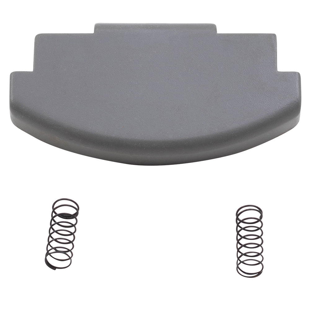 Brock Replacement Gray Center Console Armrest Lid Repair Latch Compatible with 1999-2005 A4 1998-2005 New Beetle 1999-2005 Golf 1999-2005 Passat 3B0 868 445 7DE