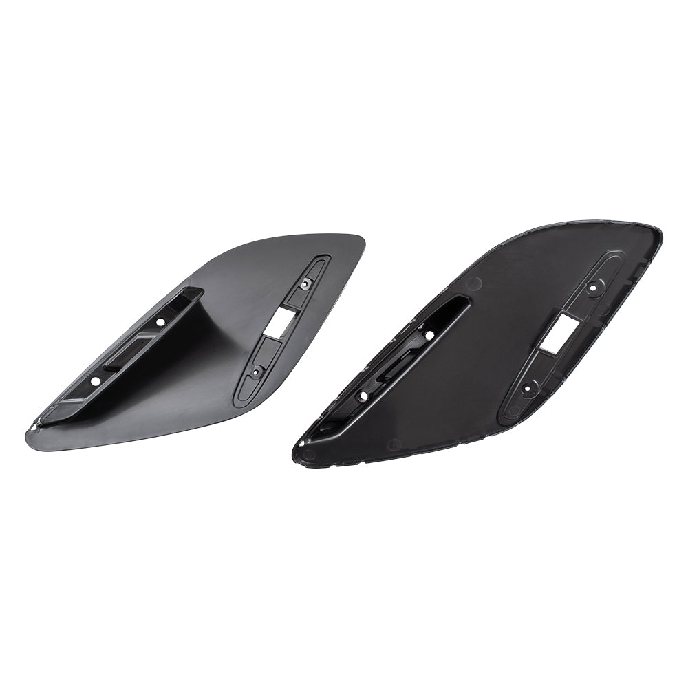 Brock Replacement Liftgate Center Wing Spoiler Paint to Match Gray Compatible with 15-20 GLA-Class X156 without Performance Package