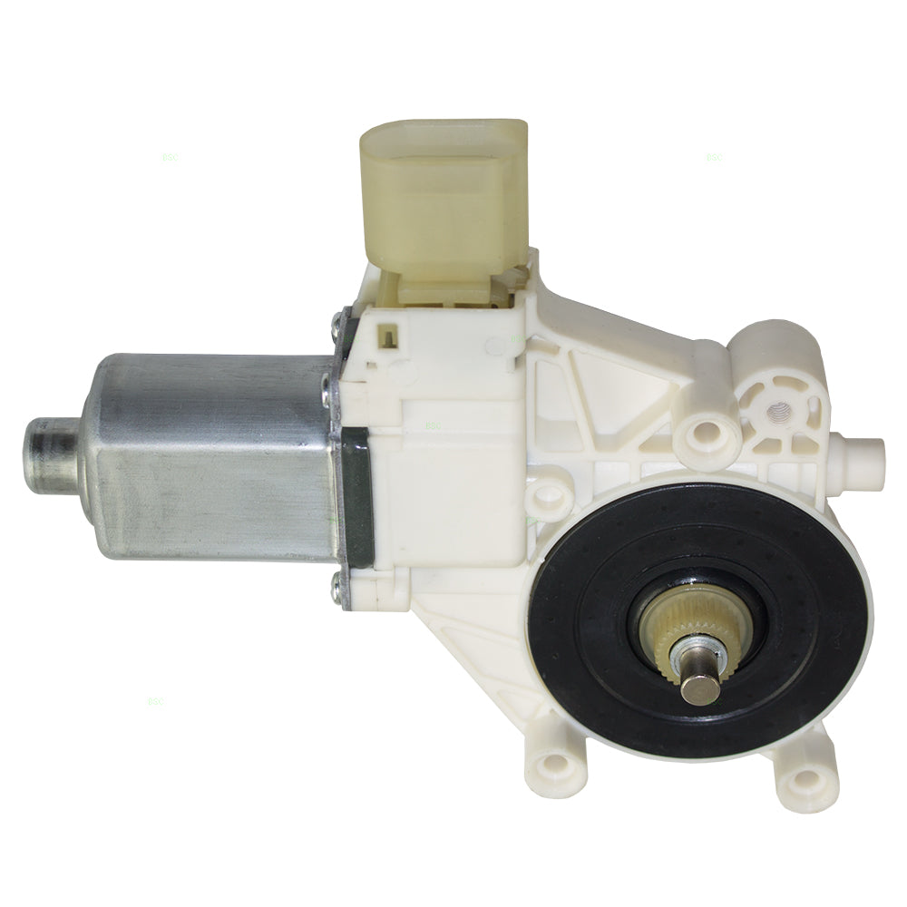 Brock Replacement Drivers Front Power Window Lift Regulator Motor w/ Anti-Pinch Performance Compatible with 06-11 3 Series M3 X1 67626927027