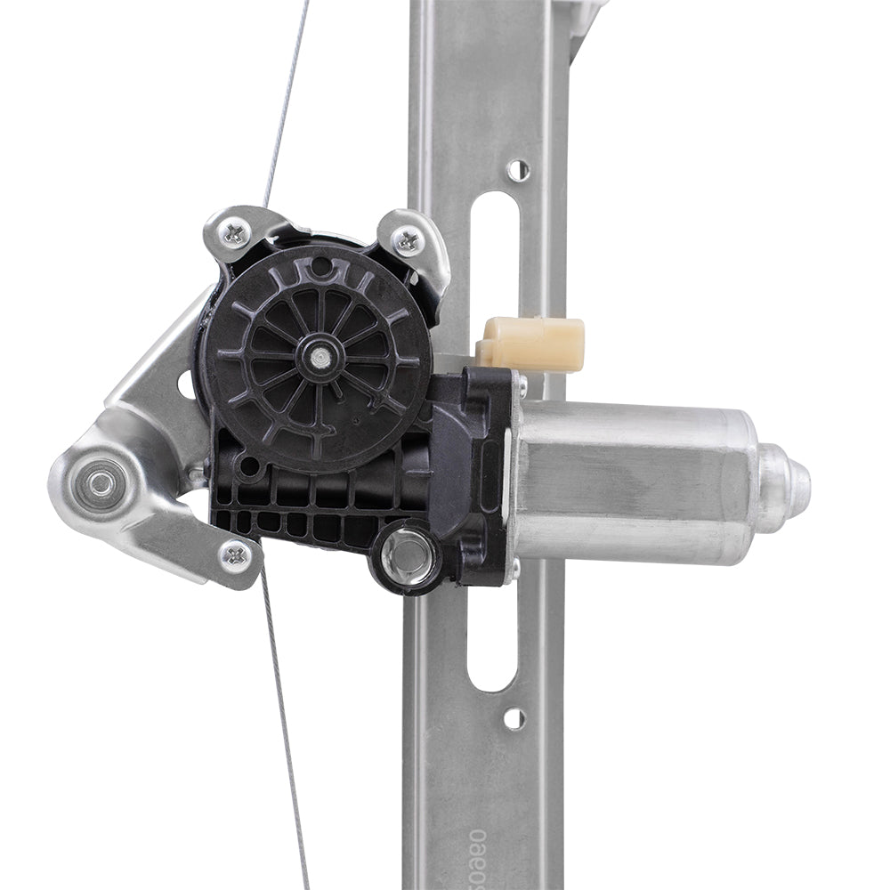 Brock Replacement Drivers Rear Power Window Lift Regulator with Motor Assembly Compatible with 1999-2005 3 Series E46 Sedan Wagon 51358212099