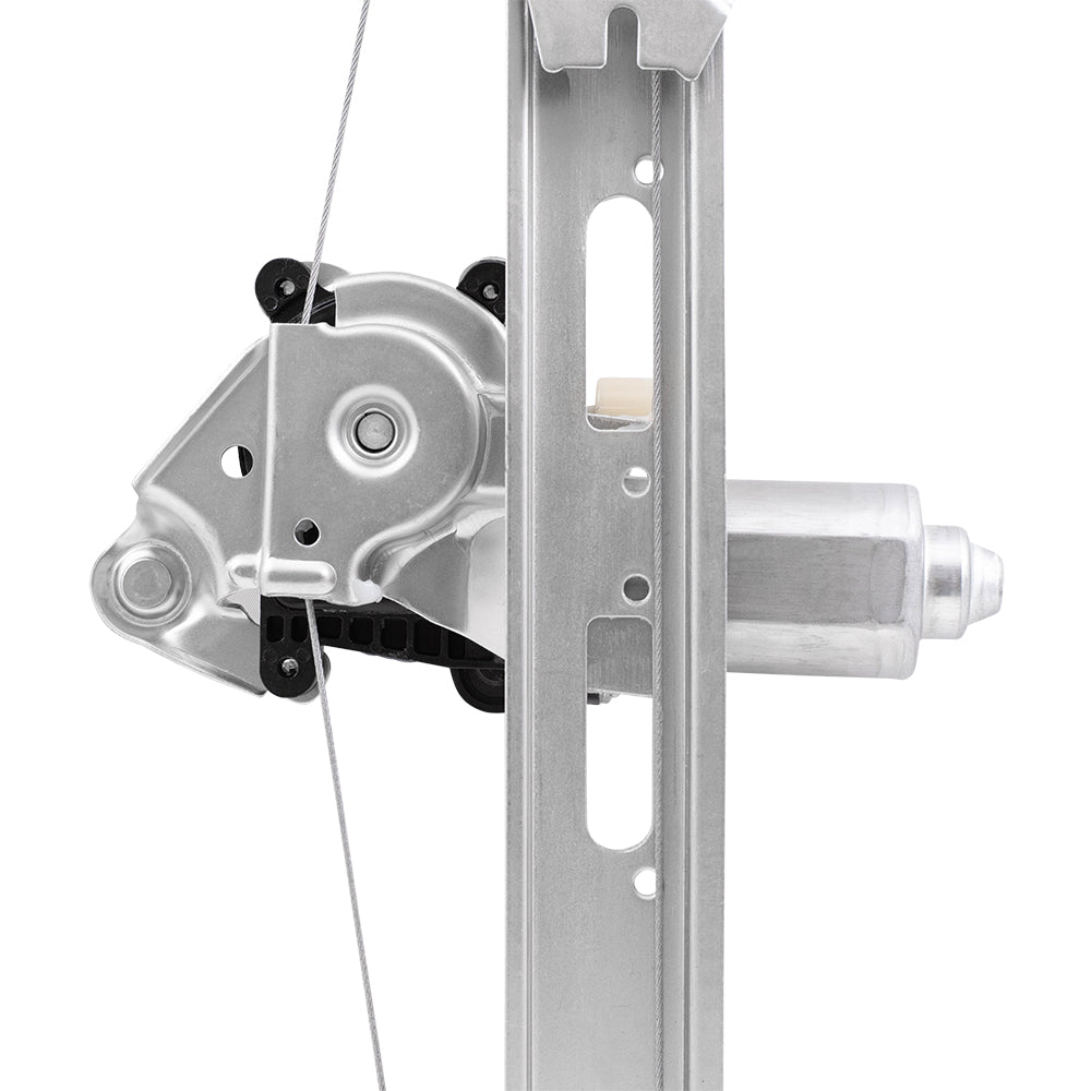 Brock Replacement Passengers Rear Power Window Lift Regulator with Motor Assembly Compatible with 1999-2005 3 Series E46 Sedan Wagon 51358212100