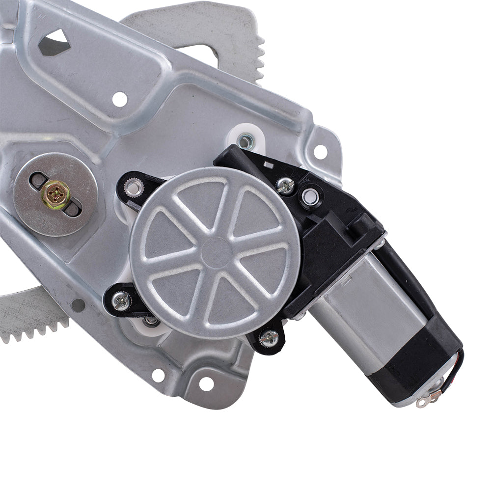 Brock Replacement Front Driver Side Power Window Regulator with Motor Compatible with 1992-1999 3 Series E36 Sedan
