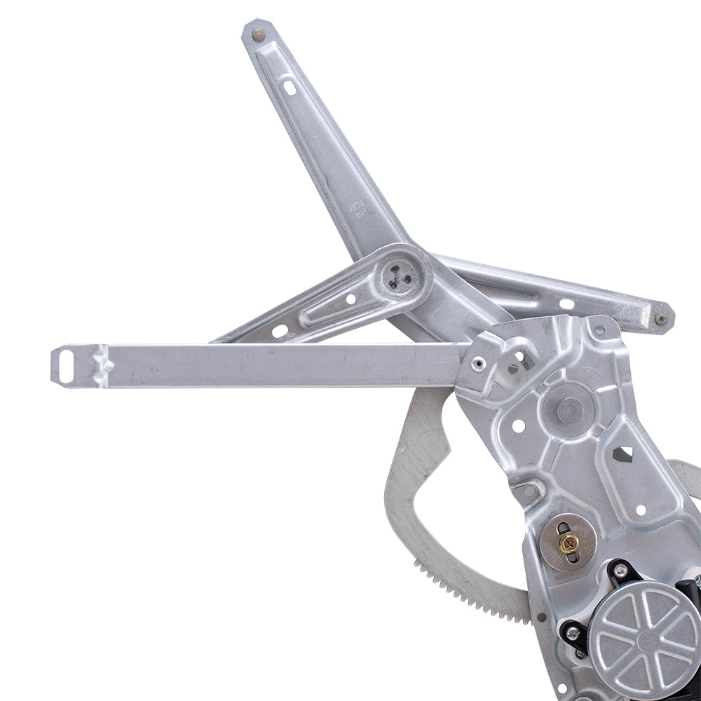 Brock Replacement Front Driver Side Power Window Regulator with Motor Compatible with 1992-1999 3 Series E36 Sedan