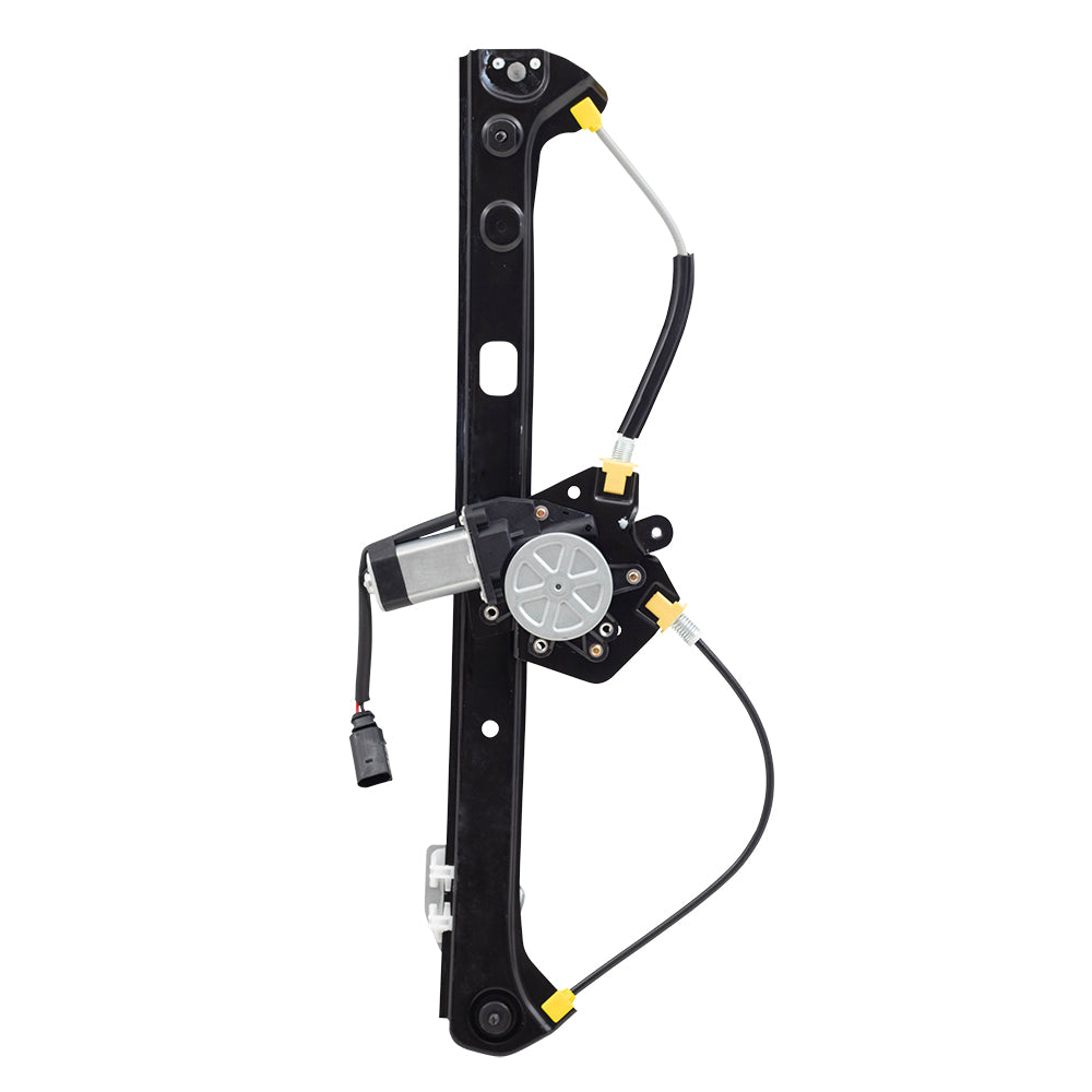 Brock Replacement Passengers Rear Power Window Lift Regulator with Motor Assembly Compatible with 2000-2006 X5 51357125060