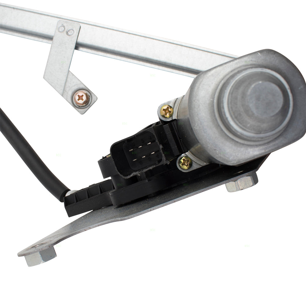 Window Regulator w/ Motor for 2002-2015 G500 W463 Front for 2003-2011 G55 AMG for 2009-2018 G550 for 2017-2018 G550 4x4 for 2013-2018 G63 AMG 4637201346 Set