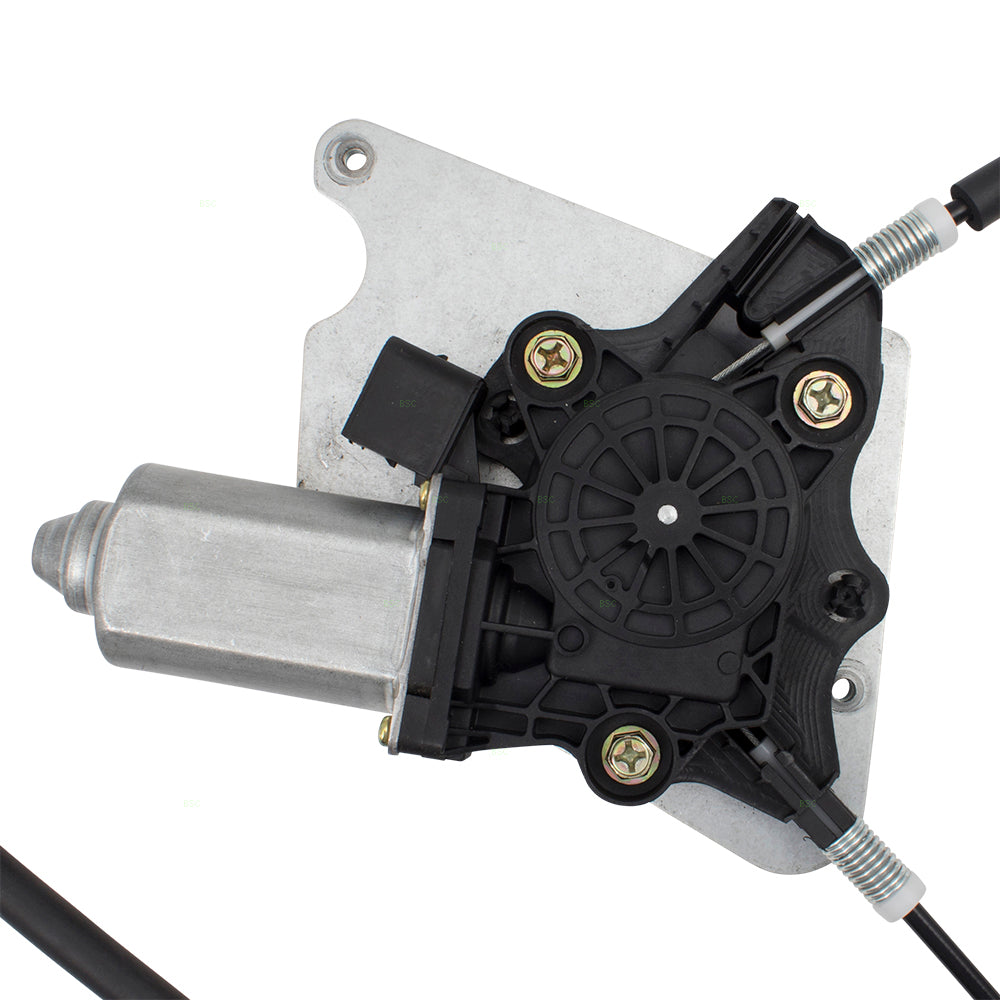Brock Aftermarket Replacement Front Driver Left Power Window Regulator With Motor Compatible With 2002-2018 Mercedes-Benz G-Class W463