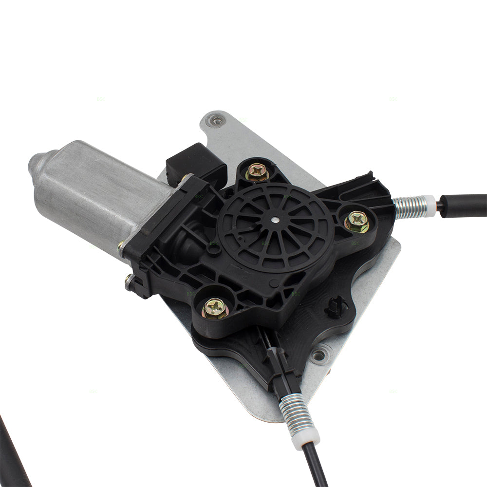Brock Aftermarket Replacement Front Driver Left Power Window Regulator With Motor Compatible With 2002-2018 Mercedes-Benz G-Class W463