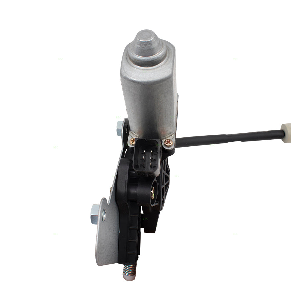 Brock Aftermarket Replacement Rear Driver Left Power Window Regulator With Motor Compatible With 2002-2018 Mercedes-Benz G-Class W463