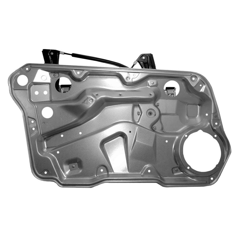 Brock Replacement Front Driver Side Power Window Regulator without Motor with Interior Door Panel Compatible with 1999-2005 A4 1999-2005 Golf both Gen 4 ONLY 1J4837461H