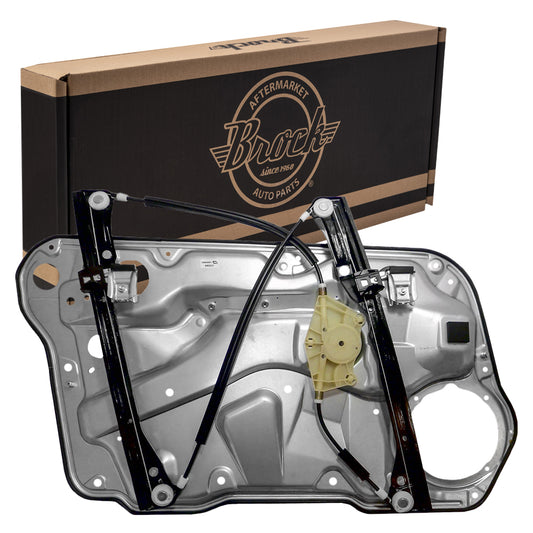 Window Regulator w/o Motor for 1999-2006 Golf Gen 4 w/ Panel Front for 1999-2005 Jetta for 2007-2010 Golf City for 2007-2009 Jetta City 1J4837462H Right VW1351116