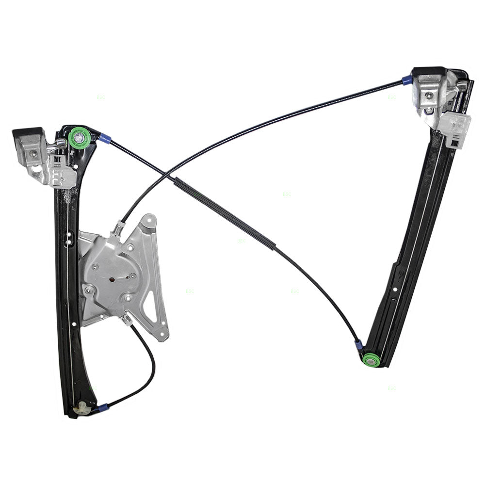 Brock Replacement Drivers Front Power Window Lift Regulator Compatible with 96-02 A4 S4 Gen 1 8D0837461