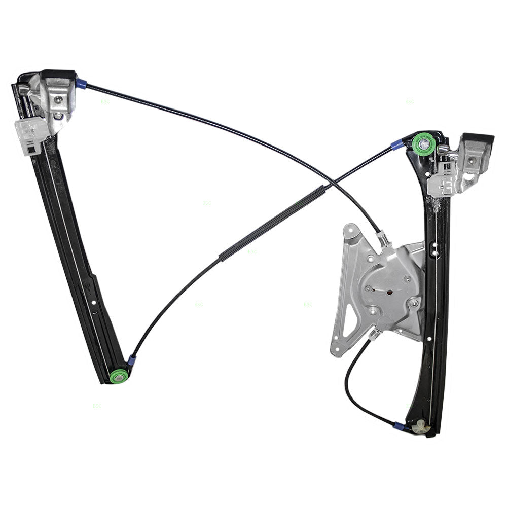 Brock Replacement Passengers Front Power Window Lift Regulator Compatible with 96-02 A4 S4 Gen 1 8D0837462