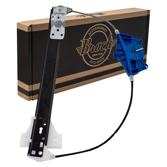 Window Regulator w/o Motor for 2002-2008 A4 Gen 2/Gen 3 Sedan/Wagon Rear for 2004-2008 S4 for 2007-2008 RS4 8E0839462C Right AU1551103