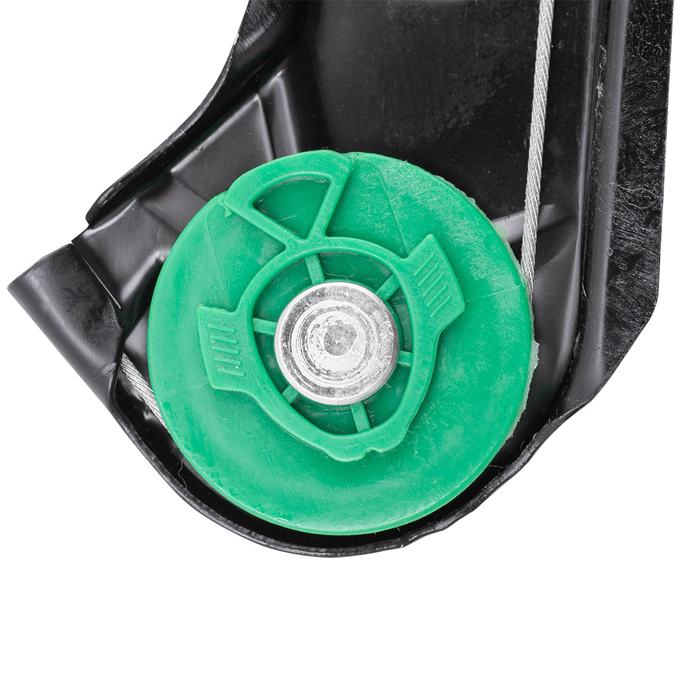 Brock Replacement Drivers Front Power Window Lift Regulator Compatible with 1999-2005 3 Series Sedan Wagon 51337020659