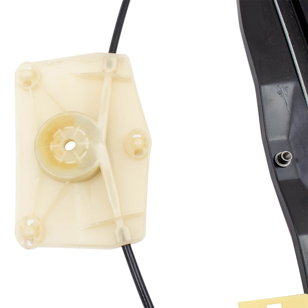 Brock Replacement Drivers Rear Power Window Regulator Compatible with 06-13 A3 & A3 Quattro 8P4839461A AU1550101 749-696