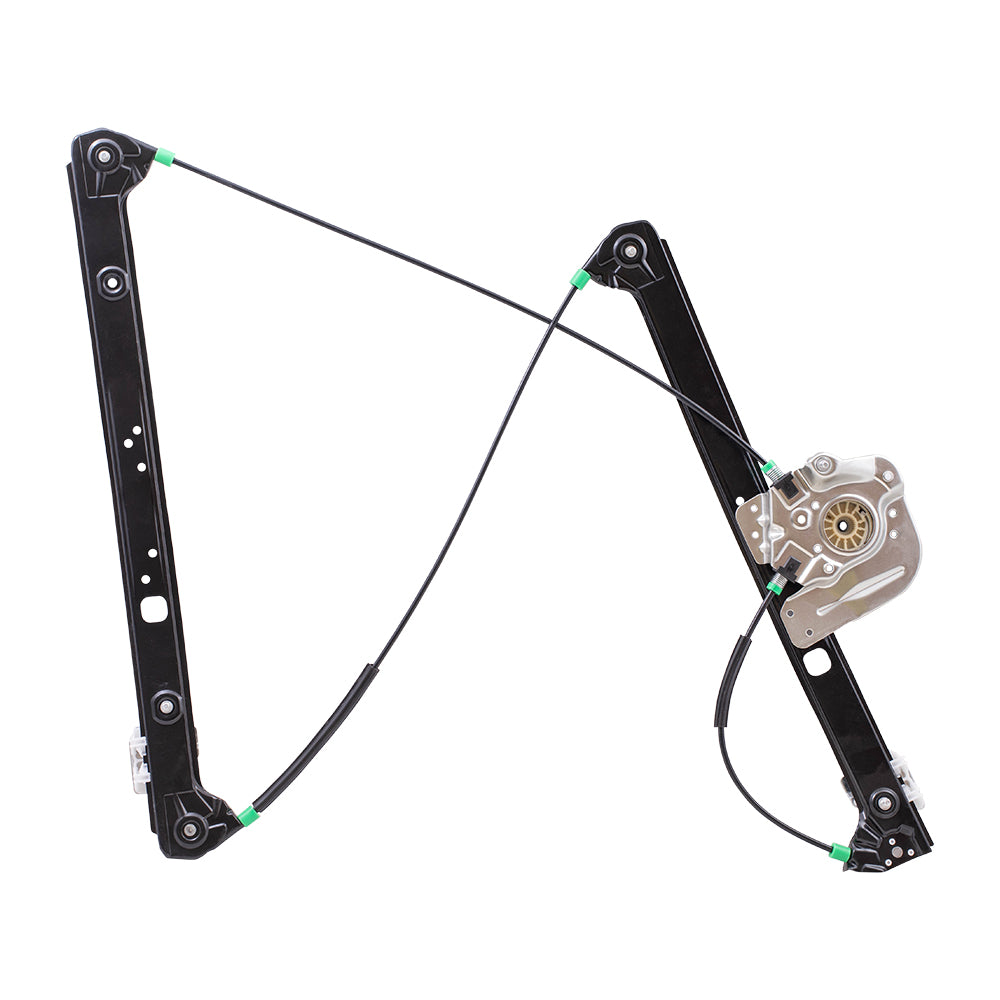 Brock Replacement Drivers Front Power Window Regulator Compatible with 2000-2006 X5 51 33 8 254 911
