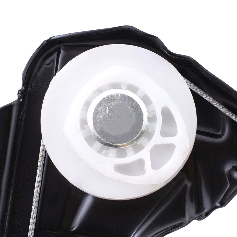 Brock Replacement Drivers Front Power Window Regulator Compatible with 2000-2006 X5 51 33 8 254 911