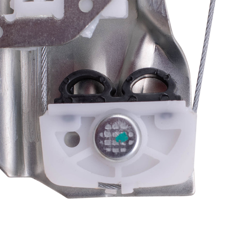 Brock Replacement Driver and Passenger Rear Power Window Lift Regulators Compatible with 1999-2005 3 Series Sedan Wagon 51358212099 51358212100