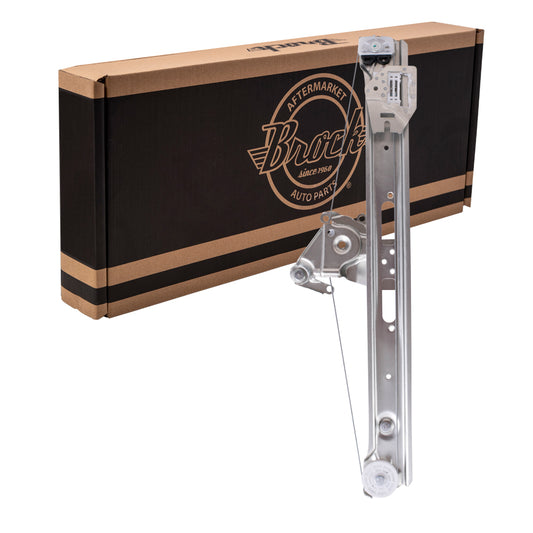 Window Regulator w/o Motor for 1999-2000 323i E46 Sedan/Wagon Rear for 2001-2005 325i for 2001-2005 325xi for 1999-2000 328i 51358212100 Right BM1551101