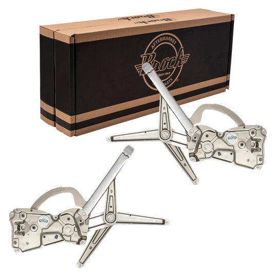 Window Regulator w/o Motor for 1997-1999 323i E36 Sedan/Hatchback Front for 1992-1997 325i for 1996-1999 328i for 1992-1995 320i for 1997-1998 M3 for 1992-1998 318i for 1995-1999 318ti for 1999 323ti