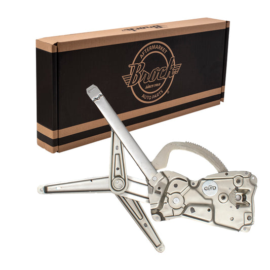 Window Regulator w/o Motor for 1997-1999 323i E36 Sedan/Hatchback Front for 1992-1997 325i for 1996-1999 328i for 1992-1995 320i for 1997-1998 M3 for 1992-1998 318i for 1995-1999 318ti for 1999 323ti