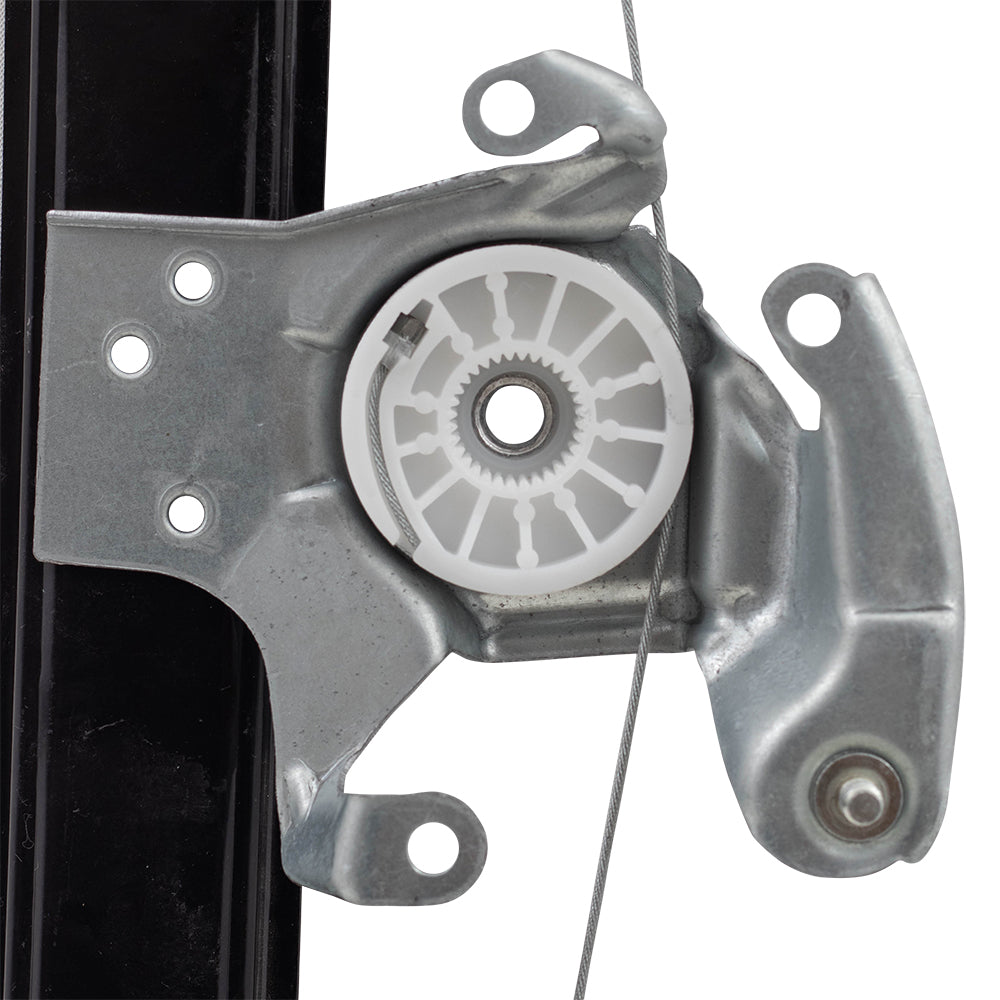 Brock Replacement Drivers Rear Power Window Lift Regulator Compatible with 2000-2006 X5 51357125059