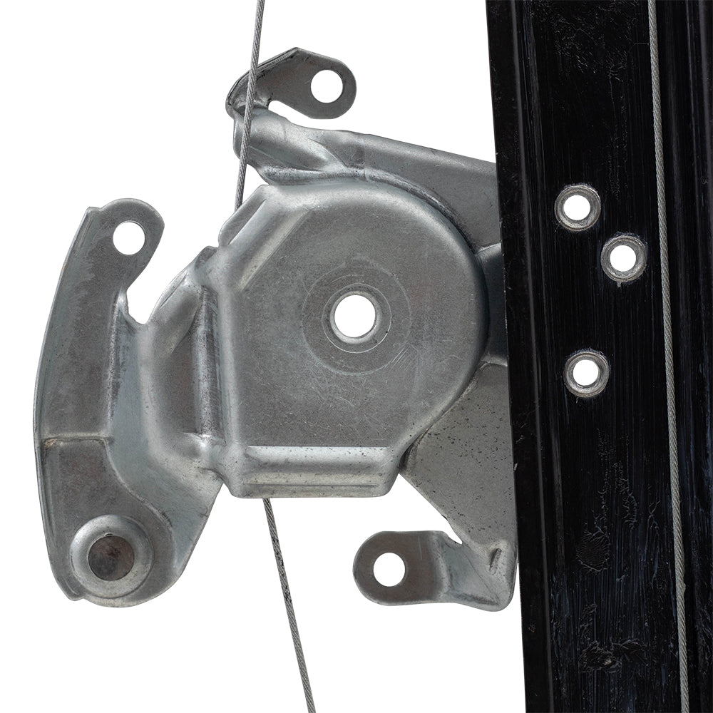 Brock Replacement Drivers Rear Power Window Lift Regulator Compatible with 2000-2006 X5 51357125059