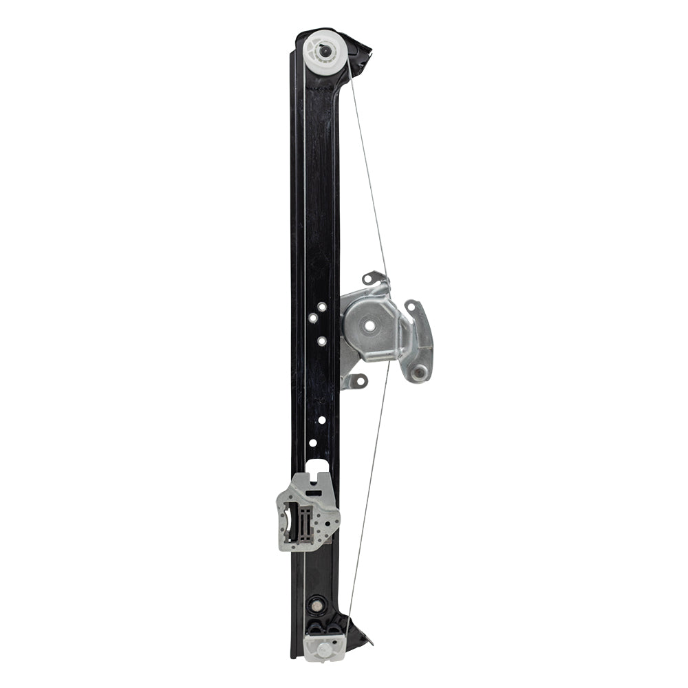Brock Replacement Passengers Rear Power Window Lift Regulator Compatible with 2000-2006 X5 51357125060