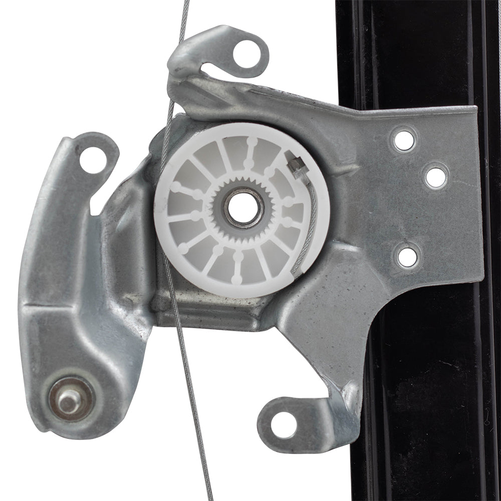Brock Replacement Passengers Rear Power Window Lift Regulator Compatible with 2000-2006 X5 51357125060