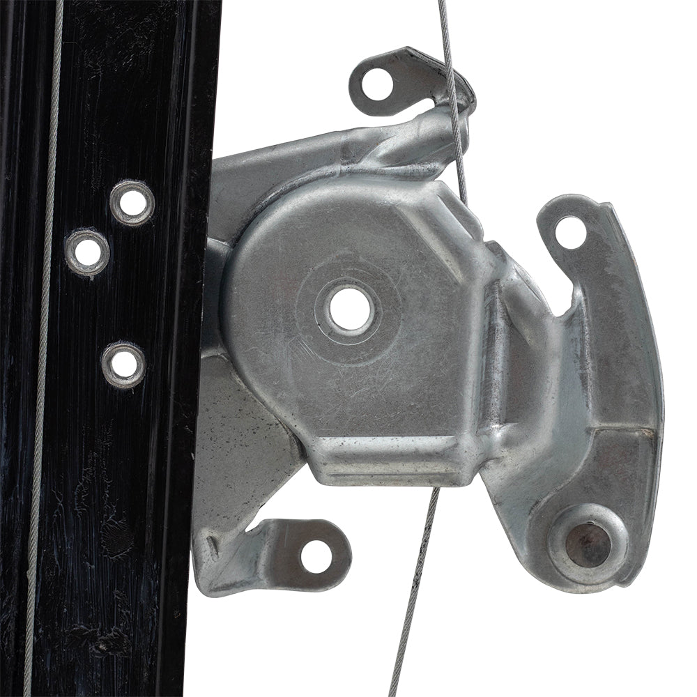 Brock Replacement Passengers Rear Power Window Lift Regulator Compatible with 2000-2006 X5 51357125060