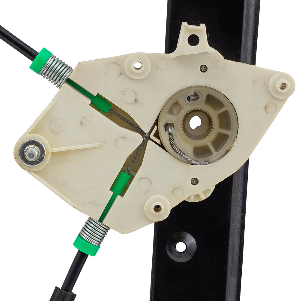 Brock Replacement Drivers Front Power Window Lift Regulator Compatible with 2004-2010 X3 SUV 51333448249