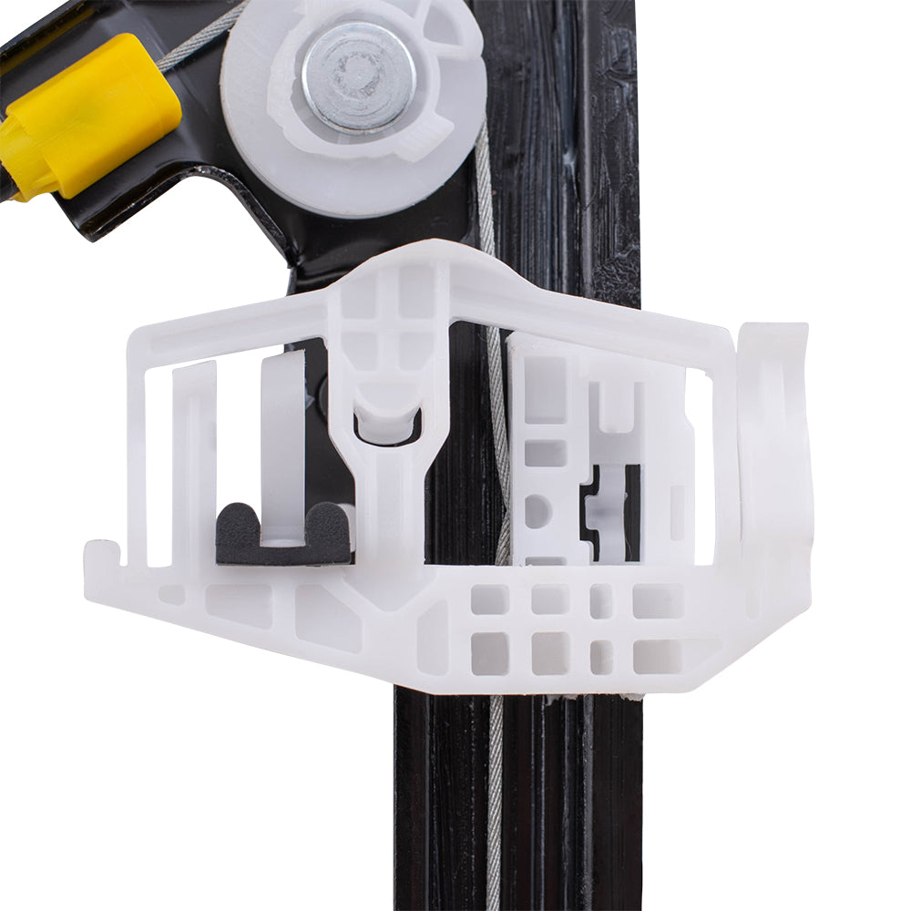 Brock Replacement Driver and Passenger Rear Power Window Lift Regulators Compatible with 2006-2011 3 Series 51357140589 51357140590