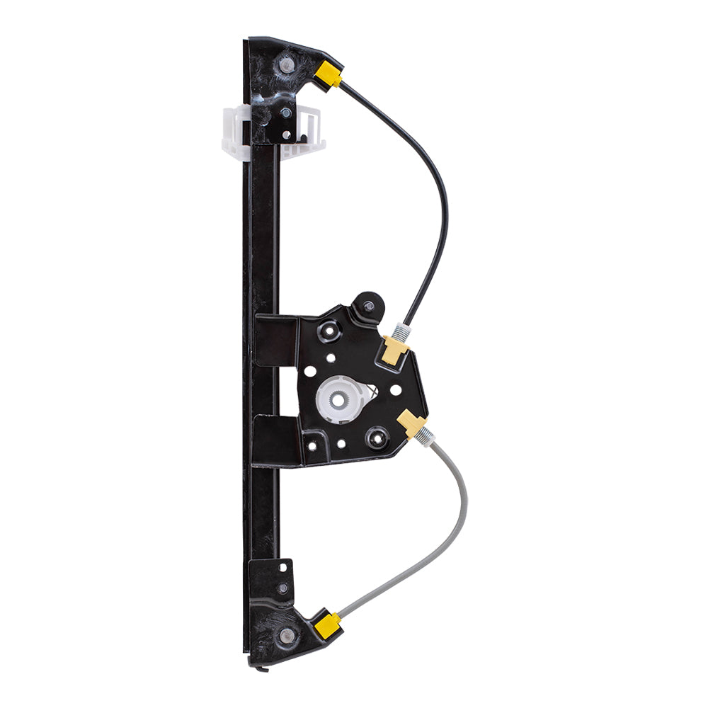 Brock Replacement Drivers Rear Power Window Lift Regulator Compatible with 2006-2011 3 Series BM1550111
