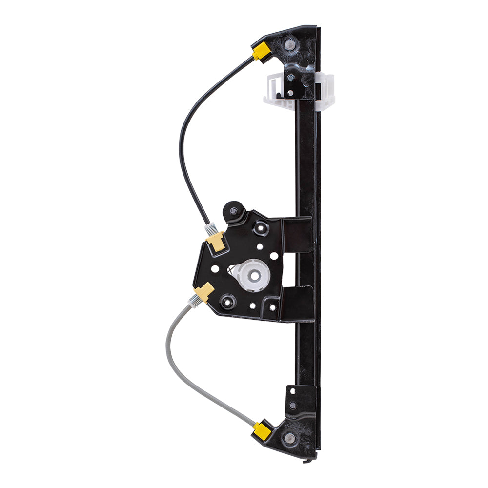 Brock Replacement Passengers Rear Power Window Lift Regulator Compatible with 2006-2011 3 Series 51357140590