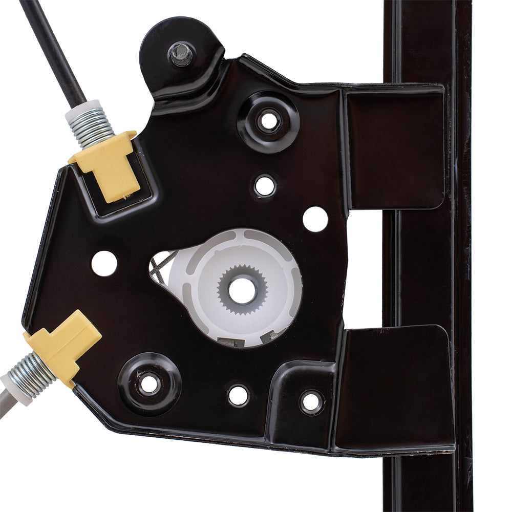 Brock Replacement Passengers Rear Power Window Lift Regulator Compatible with 2006-2011 3 Series 51357140590