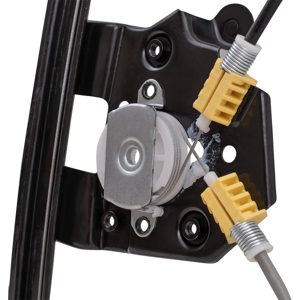 Brock Replacement Passengers Rear Power Window Lift Regulator Compatible with 2006-2011 3 Series 51357140590