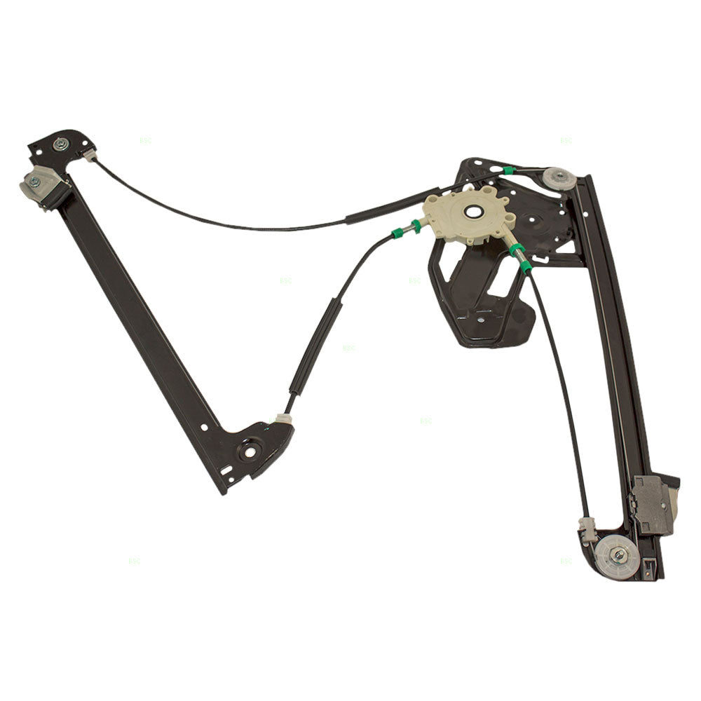 Brock Replacement Passengers Front Power Window Lift Regulator Compatible with 1995-2001 7 Series 51338125202