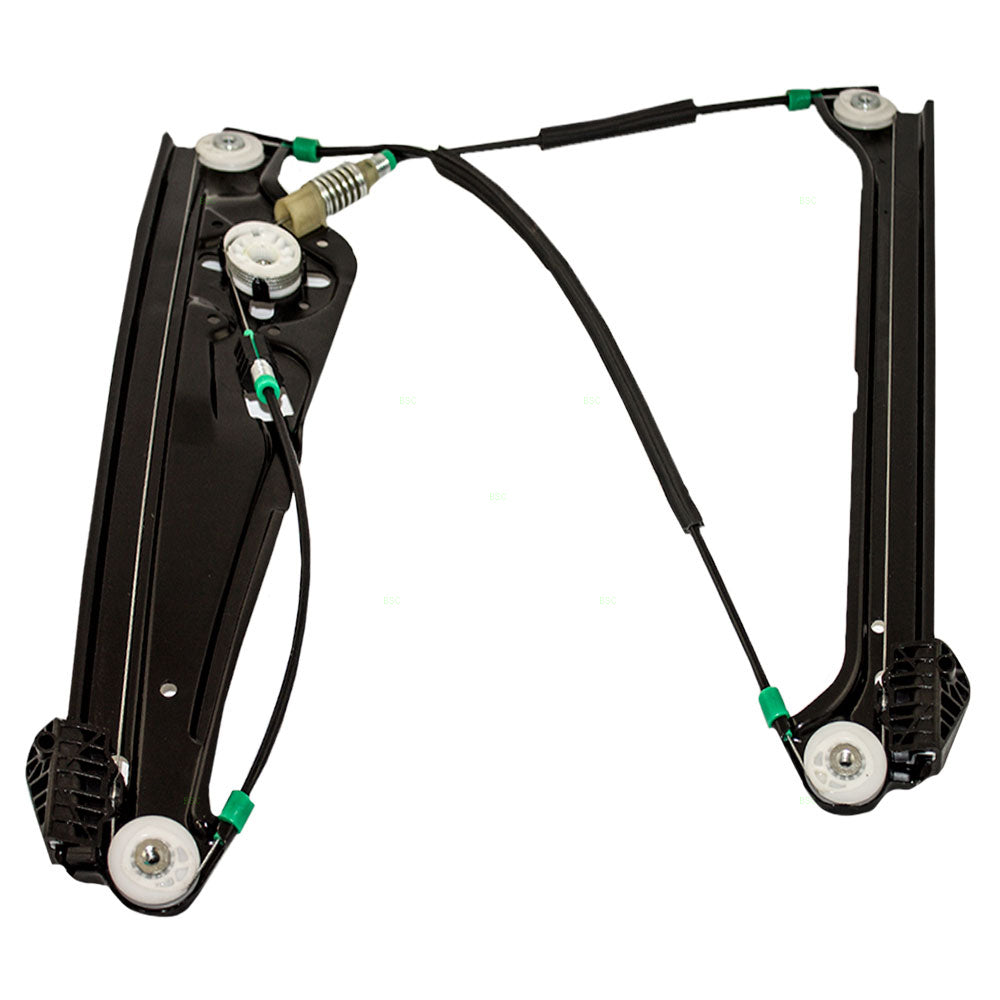 Brock Replacement Drivers Front Power Window Lift Regulator Compatible with 2002-2008 7 Series 51337202479