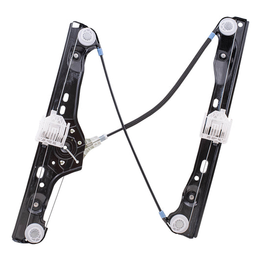 Window Regulator w/o Motor for 2006-2011 323i E90/E91 Front for 2006-2011 325i for 2006 325xi for 2007-2012 328i for 2006 330i for 2008-2011 M3 for 2009-2011 335i xDrive for 2007-2011 335i Left