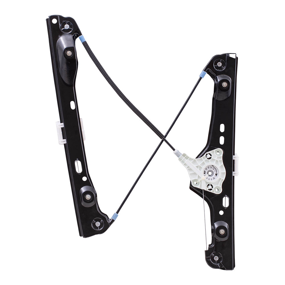 Brock Replacement Drivers Front Power Window Lift Regulator Compatible with 2006-2012 3 Series 2008-2011 M3 Sedan 51337140587 BM1350109
