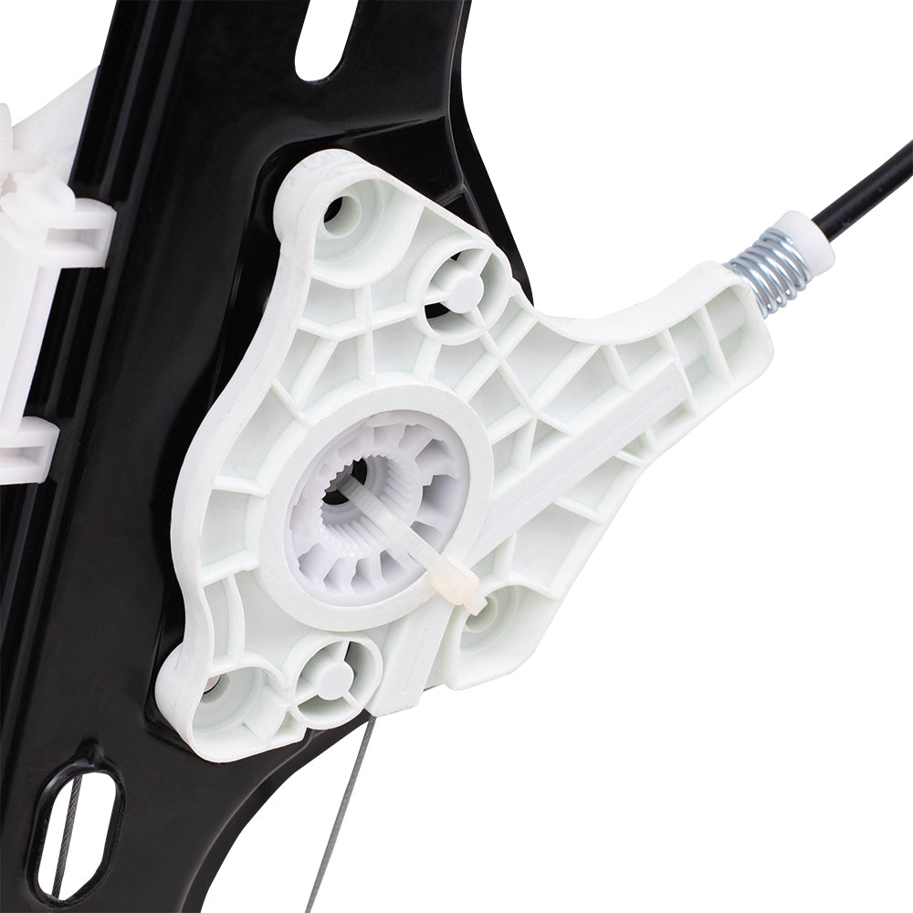 Brock Replacement Passengers Front Power Window Lift Regulator Compatible with 2006-2012 3 Series 2008-2011 M3 Sedan 51337140588