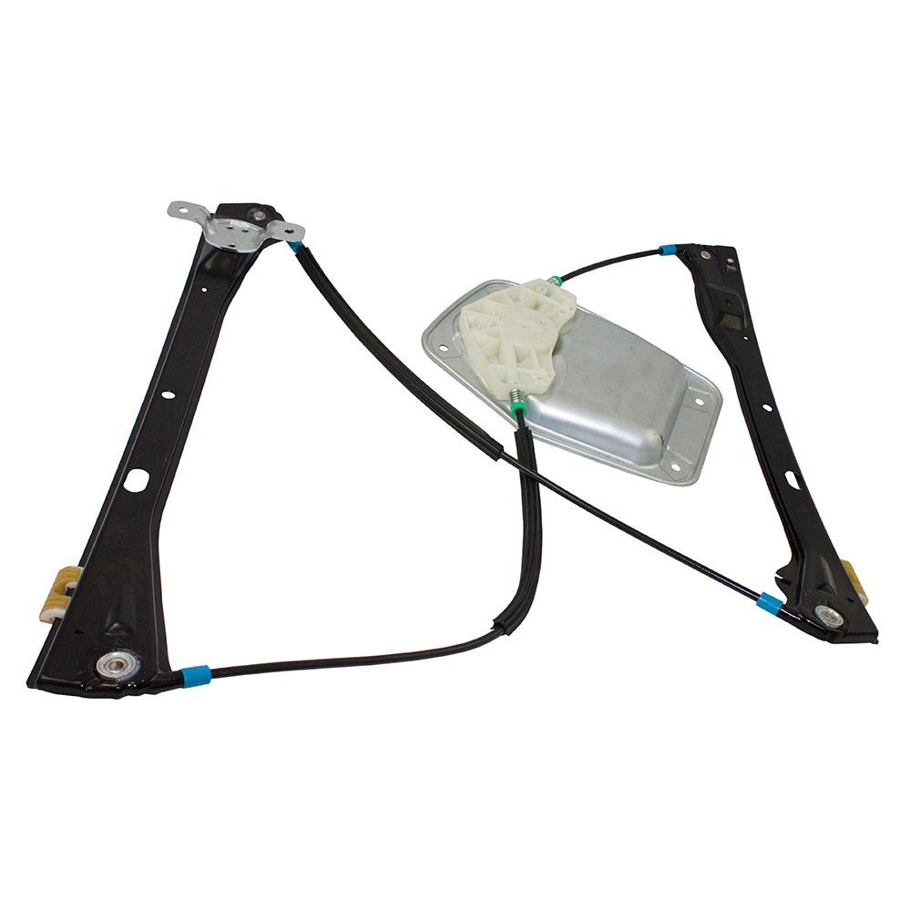 Brock Replacement Front Passenger Side Power Window Regulator without Motor Comaptible with 2005 A4 2006-2010 A5 Sedan Generation 5 09-10 A5 Sportwagen 11-14 A6 Sportwagen 09-14 Golf Wagon 1K5837462B